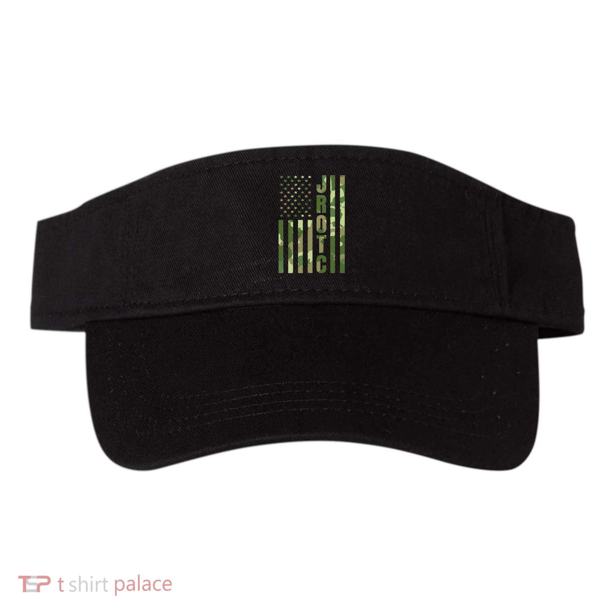 Jrotc Cadet United States Junior Rotc Camouflage Usa Flag Visor