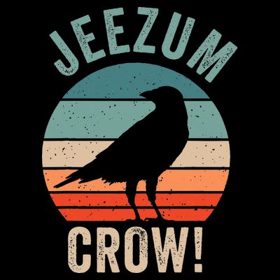 Jeezum Crow Vermont Raven T-Shirt