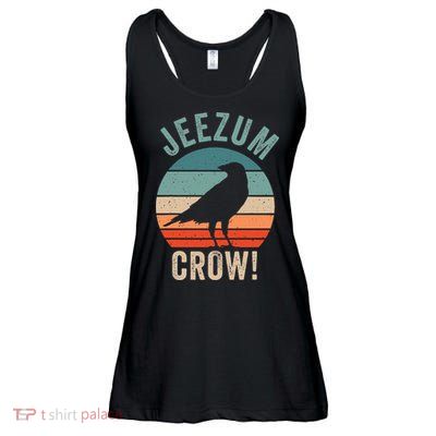 Jeezum Crow Vermont Raven Ladies Essential Flowy Tank