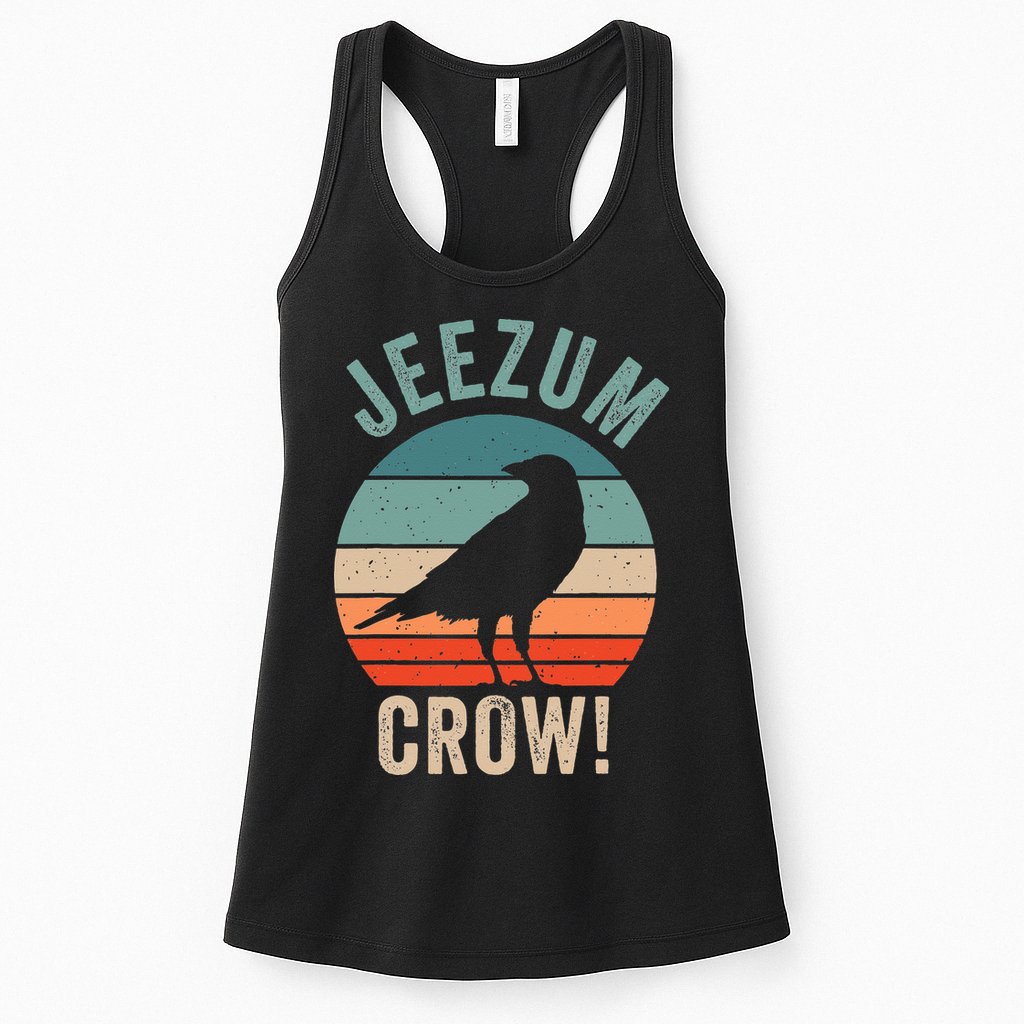 Jeezum Crow Vermont Raven Womens Tank Top