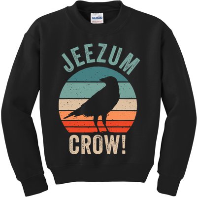 Jeezum Crow Vermont Raven Kids Sweatshirt