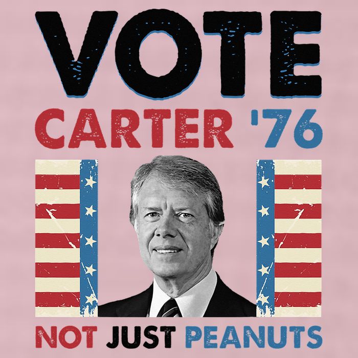 Jimmy Carter Vote Carter '76 Not Just Peanuts 25L Jumbo Tote