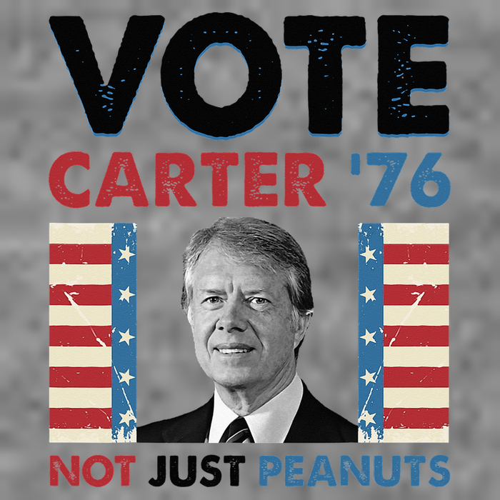Jimmy Carter Vote Carter '76 Not Just Peanuts Toddler Hoodie