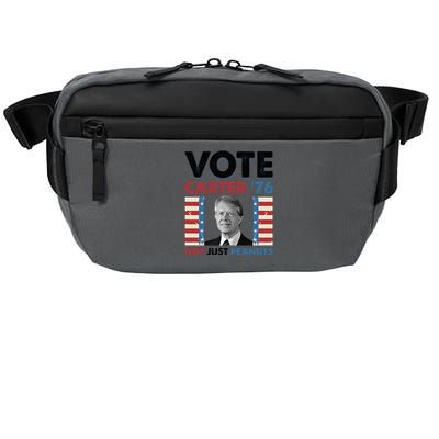 Jimmy Carter Vote Carter '76 Not Just Peanuts Crossbody Pack