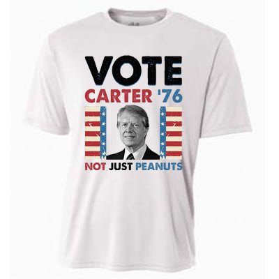 Jimmy Carter Vote Carter '76 Not Just Peanuts Cooling Performance Crew T-Shirt