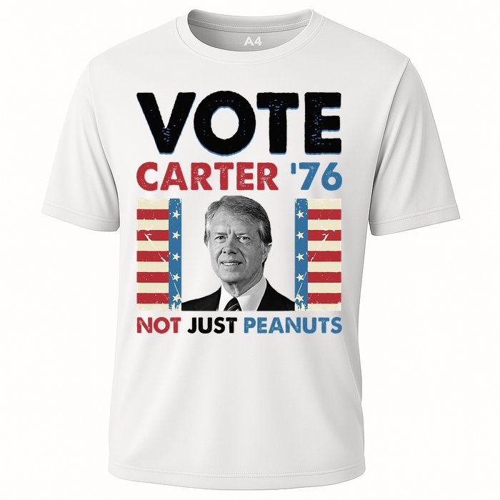 Jimmy Carter Vote Carter '76 Not Just Peanuts Performance Shirt
