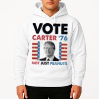 Jimmy Carter Vote Carter '76 Not Just Peanuts Hoodie