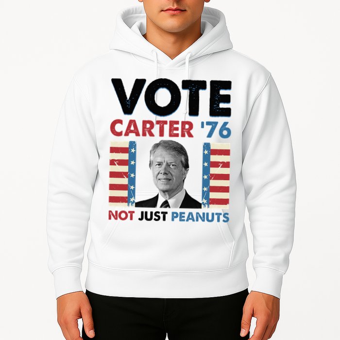 Jimmy Carter Vote Carter '76 Not Just Peanuts Hoodie