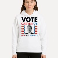 Jimmy Carter Vote Carter '76 Not Just Peanuts Hoodie