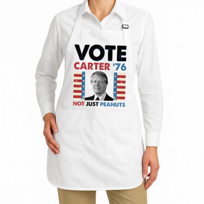 Jimmy Carter Vote Carter '76 Not Just Peanuts Apron