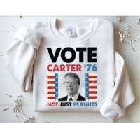Jimmy Carter Vote Carter '76 Not Just Peanuts Sweatshirt