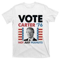 Jimmy Carter Vote Carter '76 Not Just Peanuts T-Shirt