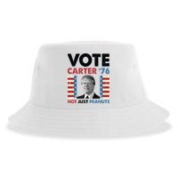 Jimmy Carter Vote Carter '76 Not Just Peanuts Sustainable Bucket Hat
