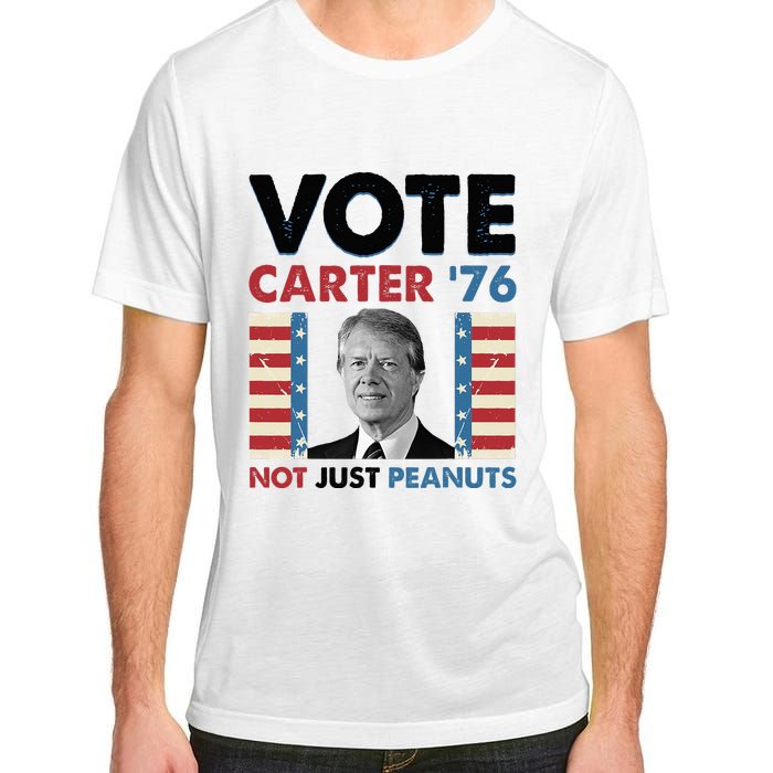 Jimmy Carter Vote Carter '76 Not Just Peanuts Adult ChromaSoft Performance T-Shirt