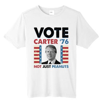 Jimmy Carter Vote Carter '76 Not Just Peanuts Tall Fusion ChromaSoft Performance T-Shirt