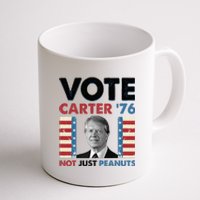 Jimmy Carter Vote Carter '76 Not Just Peanuts Coffee Mug