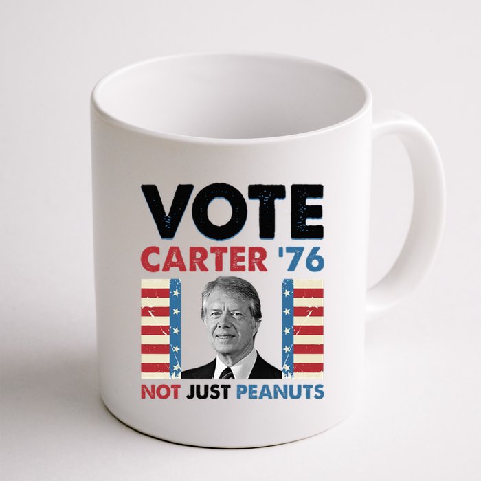 Jimmy Carter Vote Carter '76 Not Just Peanuts Coffee Mug