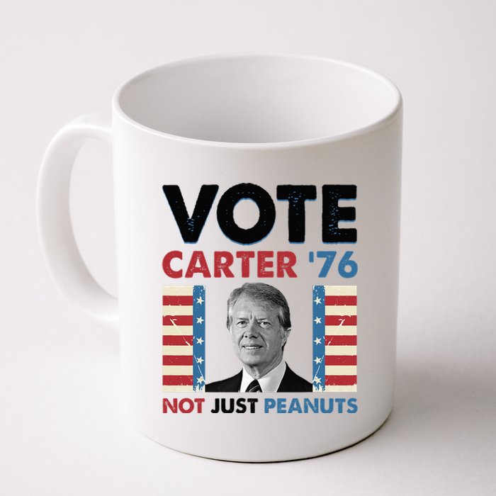 Jimmy Carter Vote Carter '76 Not Just Peanuts Coffee Mug