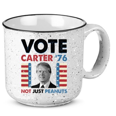 Jimmy Carter Vote Carter '76 Not Just Peanuts 15oz Campfire Ceramic Mug