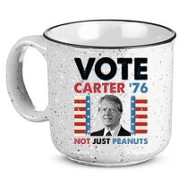 Jimmy Carter Vote Carter '76 Not Just Peanuts 15oz Campfire Ceramic Mug