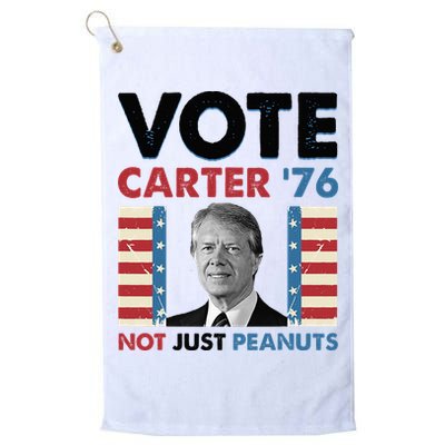 Jimmy Carter Vote Carter '76 Not Just Peanuts Golf Towel