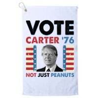 Jimmy Carter Vote Carter '76 Not Just Peanuts Golf Towel