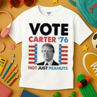 Jimmy Carter Vote Carter '76 Not Just Peanuts Kids T-Shirt