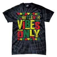 Juneteenth Cool Vibes Black History African American Tie-Dye T-Shirt