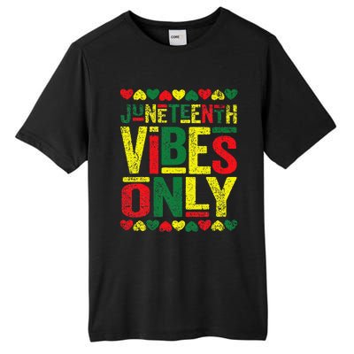 Juneteenth Cool Vibes Black History African American Tall Fusion ChromaSoft Performance T-Shirt