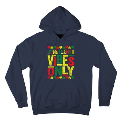 Juneteenth Cool Vibes Black History African American Hoodie