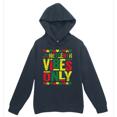 Juneteenth Cool Vibes Black History African American Urban Pullover Hoodie