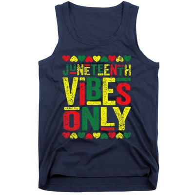 Juneteenth Cool Vibes Black History African American Tank Top