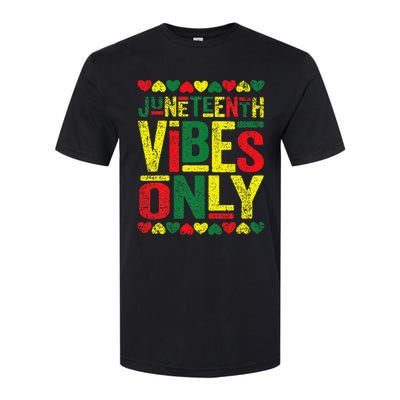 Juneteenth Cool Vibes Black History African American Softstyle® CVC T-Shirt