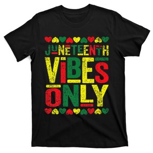 Juneteenth Cool Vibes Black History African American T-Shirt