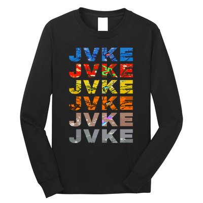 Jvke Colorful With Butterfly And Snake Vintage Retro Long Sleeve Shirt