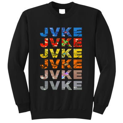 Jvke Colorful With Butterfly And Snake Vintage Retro Sweatshirt