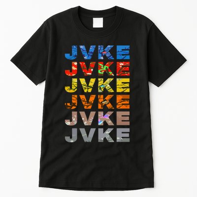 Jvke Colorful With Butterfly And Snake Vintage Retro Tall T-Shirt