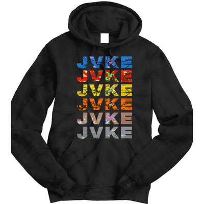 Jvke Colorful With Butterfly And Snake Vintage Retro Tie Dye Hoodie