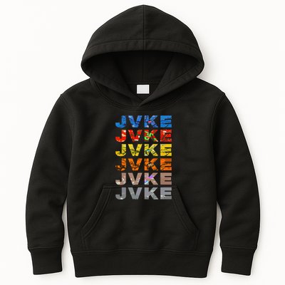 Jvke Colorful With Butterfly And Snake Vintage Retro Kids Hoodie