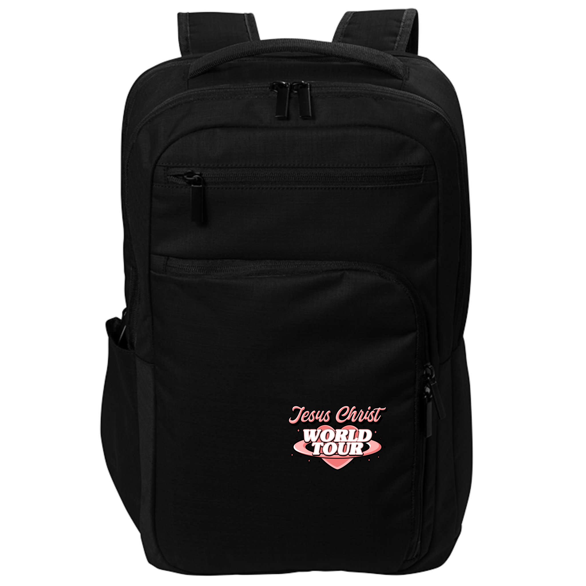 Jesus Christ World Tour Christian Faith Impact Tech Backpack