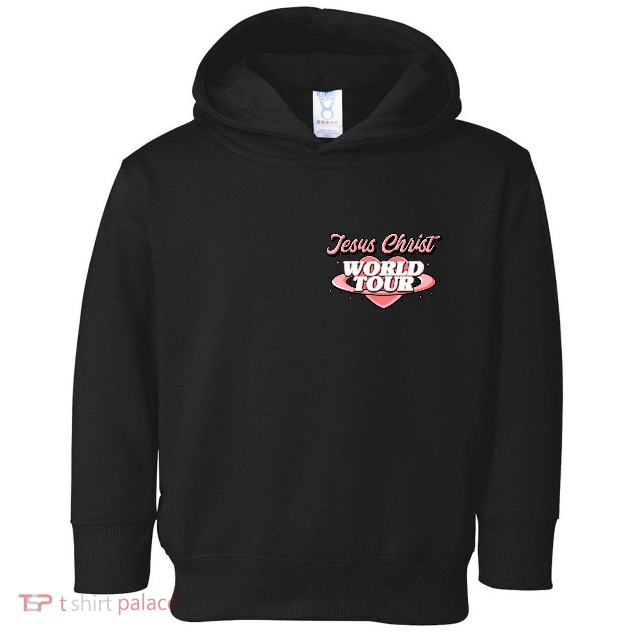 Jesus Christ World Tour Christian Faith Toddler Hoodie