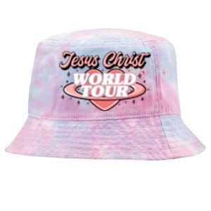 Jesus Christ World Tour Christian Faith Tie-Dyed Bucket Hat