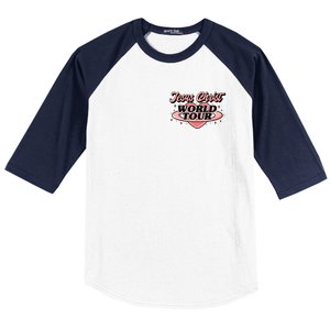 Jesus Christ World Tour Christian Faith Baseball Sleeve Shirt