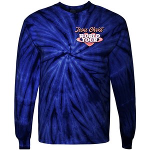 Jesus Christ World Tour Christian Faith Tie-Dye Long Sleeve Shirt