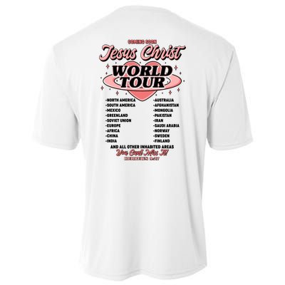 Jesus Christ World Tour Christian Faith Cooling Performance Crew T-Shirt