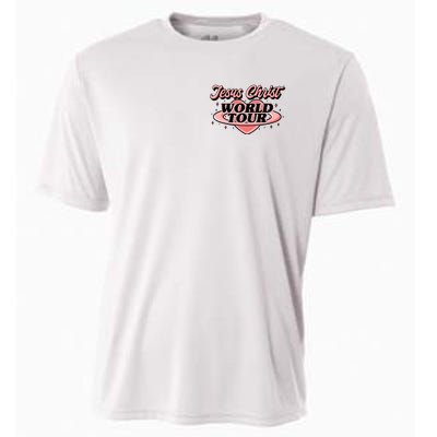 Jesus Christ World Tour Christian Faith Cooling Performance Crew T-Shirt