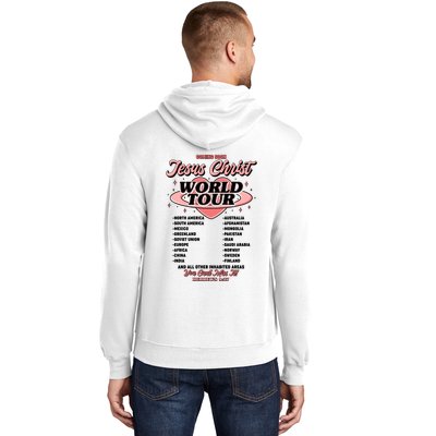 Jesus Christ World Tour Christian Faith Hoodie