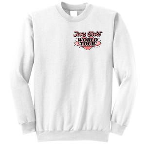 Jesus Christ World Tour Christian Faith Sweatshirt