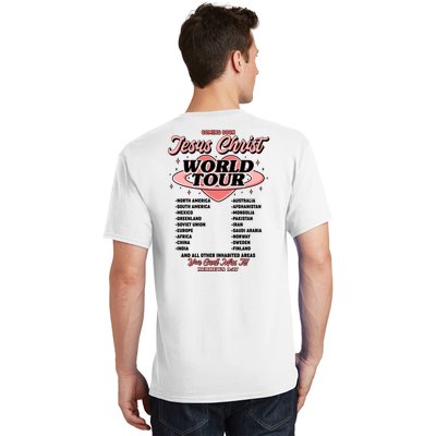 Jesus Christ World Tour Christian Faith T-Shirt