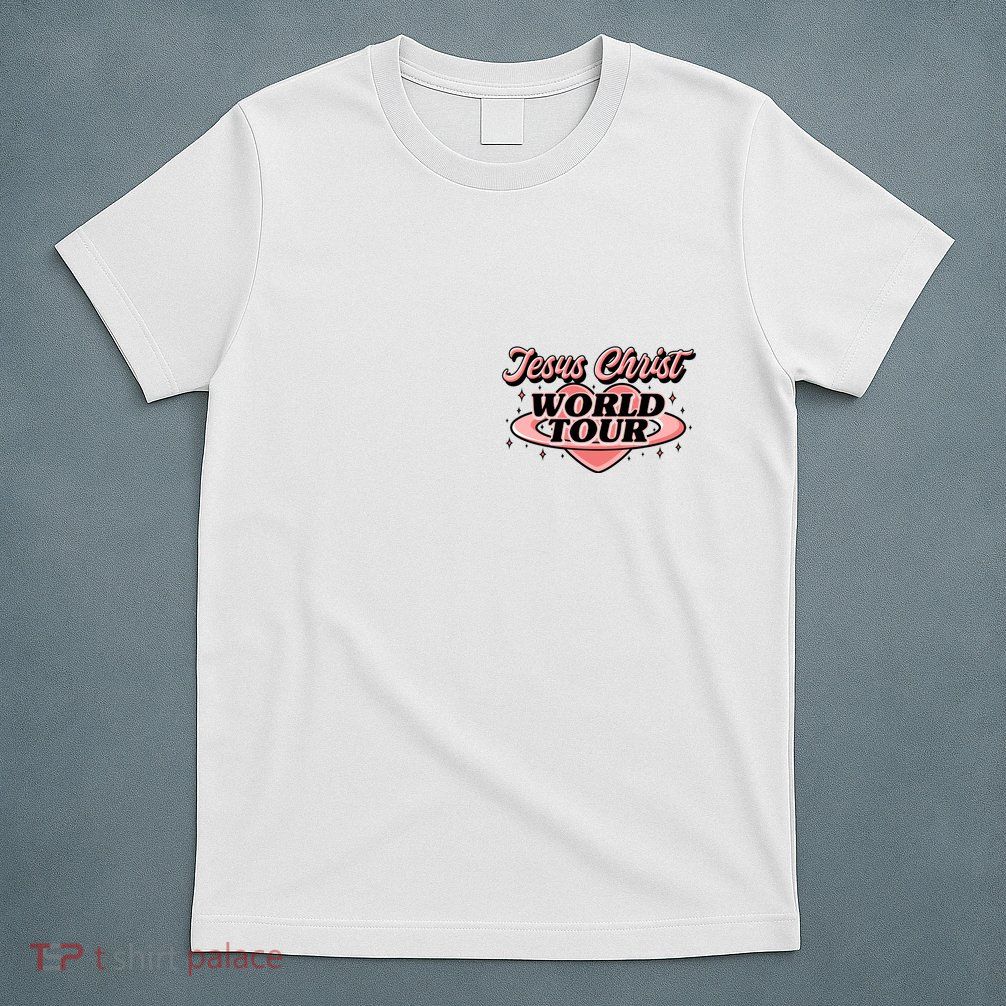 Jesus Christ World Tour Christian Faith T-Shirt